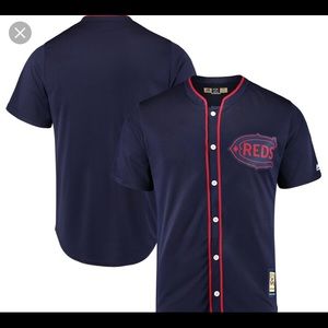 Yasiel Puig #66 Reds Throwback Jersey